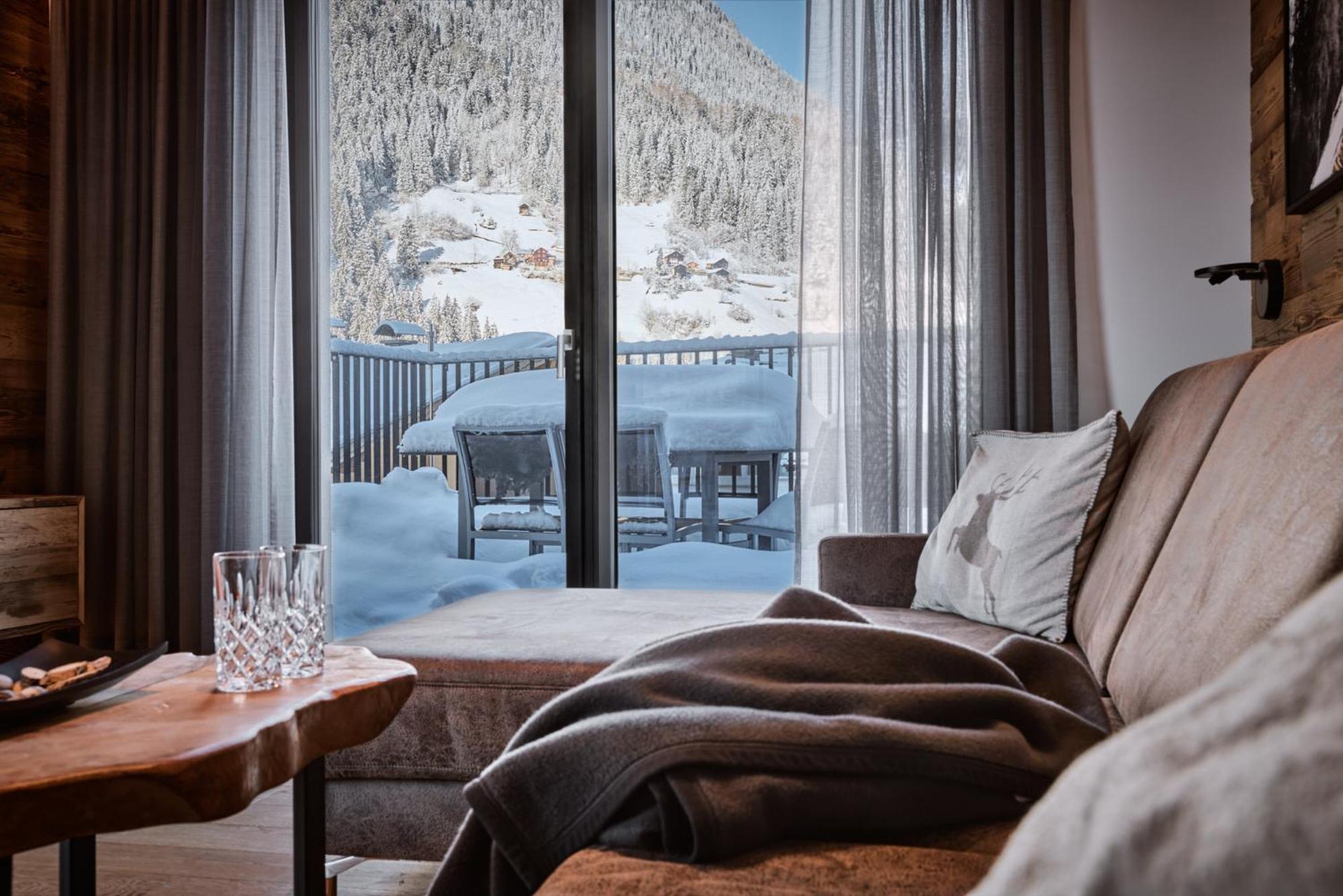 Das Luxurioese Chalet-Apartment In Der Residenz Silvretta - Inklusive Silvretta Card Premium See Ngoại thất bức ảnh